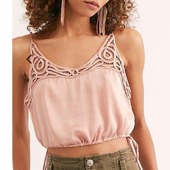 SOLD-Free People blouson cropped bralette camisole - Picture 3 of 8